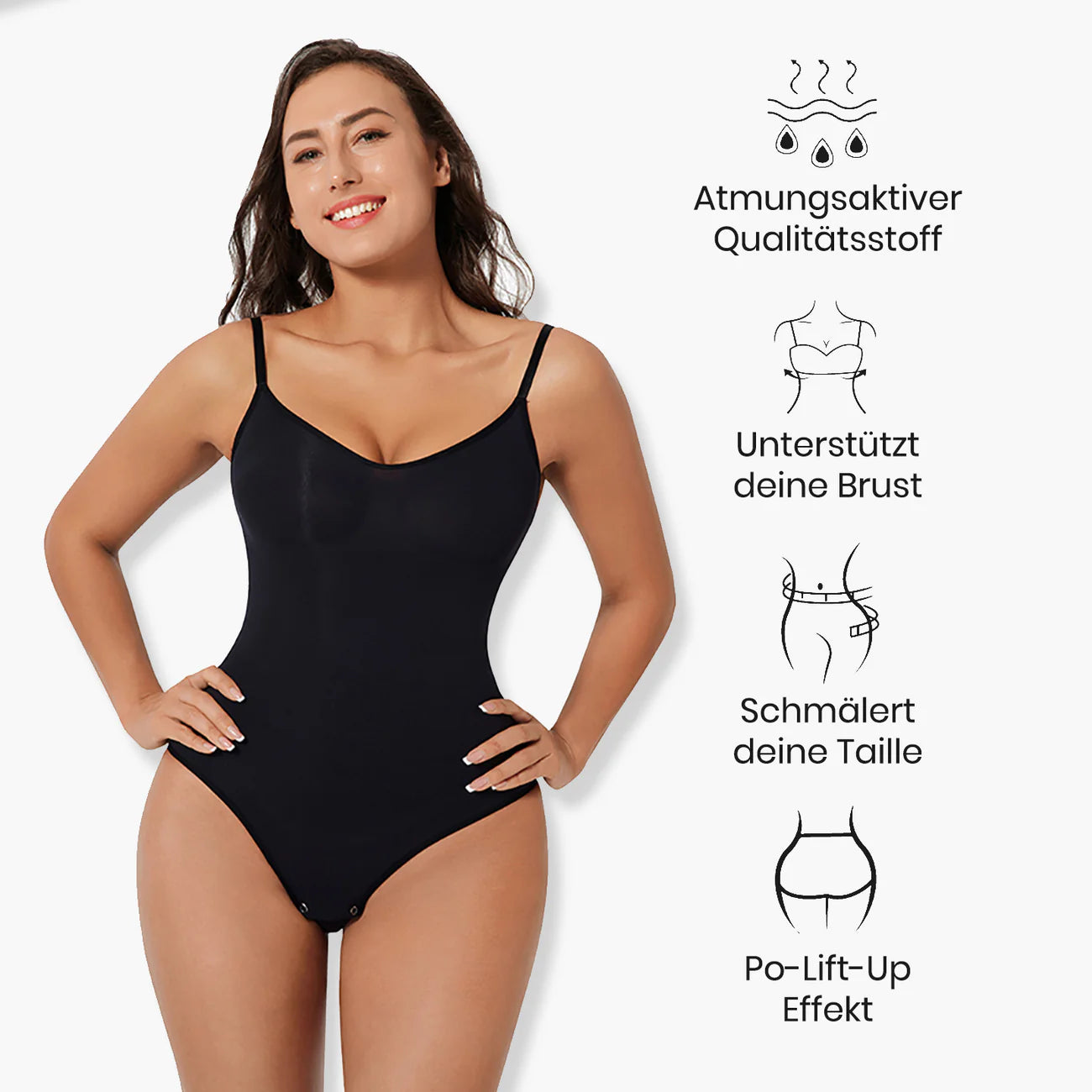 Bodysuit Sculpting Shapewear mit Slip